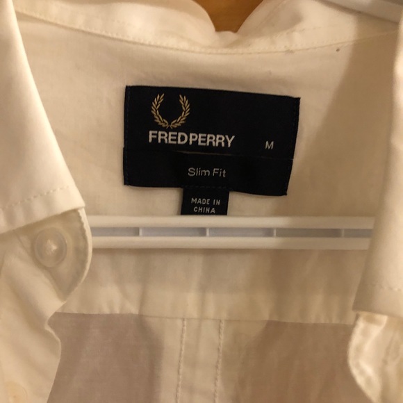 Fred Perry long sleeve button down shirt - Picture 3 of 4